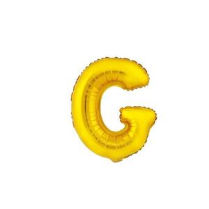 TORO Balónik písmenko "G" TORO 30cm zlatá vyobraziť