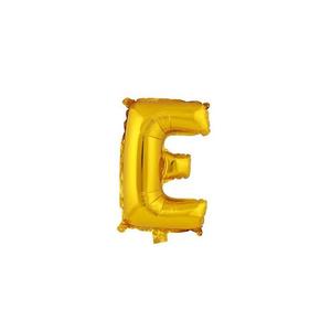 TORO Balónik písmenko "E" TORO 30cm zlatá vyobraziť