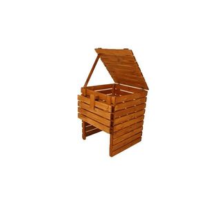 Záhradný drevený kompostér - 600 l vyobraziť