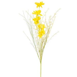 Umelé lúčne kvetiny 50 cm, žltá vyobraziť