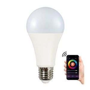 RGB LED Stmievateľná žiarovka A65 E27/11W/230V 2700-6500K Wi-fi Tuya vyobraziť