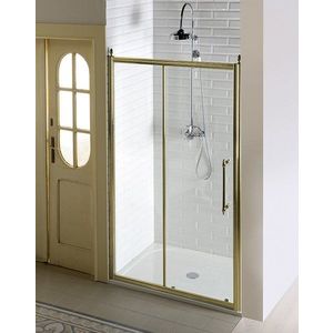 GELCO - ANTIQUE sprchové dvere posuvné 1100, číre sklo, bronz GQ4211C vyobraziť