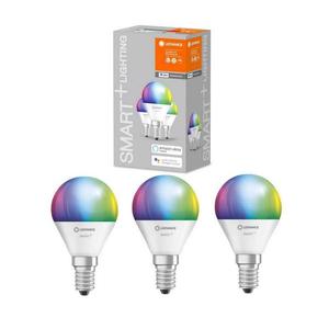 Ledvance SADA 3x LED RGBW Stmievateľná žiarovka SMART+ E14/5W/230V 2700K-6500K - Ledvance vyobraziť