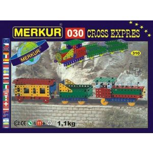 MERKUR Cross expres 030 Stavebnica 10 modelov 310ks v krabici 36x27x3cm vyobraziť