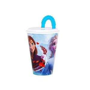 Disney Plastový téglik so slamkou Ľadové kráľovstvo II 430ml vyobraziť