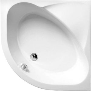 POLYSAN - SELMA hlboká sprchová vanička štvrťkruhová 90x90x30cm, R550, biela 28611 vyobraziť