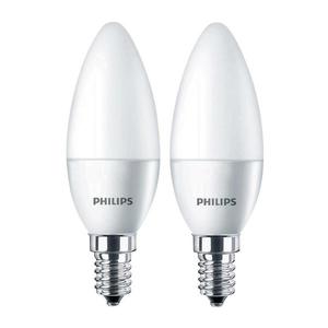 Philips SET 2x LED sviečka Philips E14/4W/230V - CANDLE vyobraziť