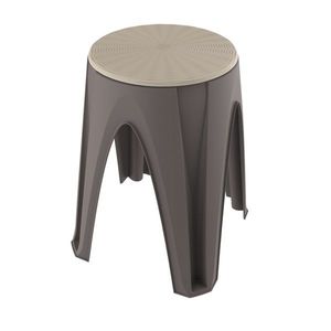 Otočná stolička Girotondo hnedá, 35 x 35 x 45, 5 cm vyobraziť