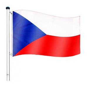 Vlajkový stožiar vrátane vlajky Česká republika - 650 cm vyobraziť