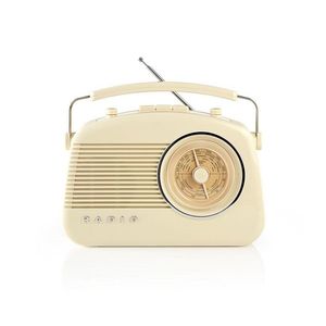 RDFM5000BG − FM Rádio 4, 5W/230V béžová vyobraziť
