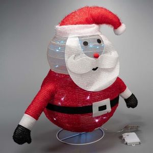 Nexos 72896 Vianočná dekorácia - Santa Claus, 30 LED, 58 cm vyobraziť