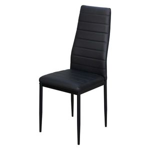 Jedálenská stolička SIGMA čierna vyobraziť