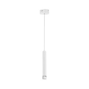 LED Luster na lanku ALBA 1xLED/5W/230V biela vyobraziť