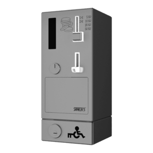 Sanela - Mincový automat dverného zámku s eurozámkom, 24 V DC vyobraziť