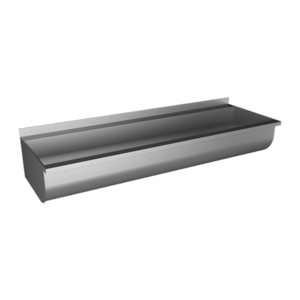 Sanela - Nerezový žľab guľatý neopláštený, AISI 304, dĺžka 1250 mm vyobraziť
