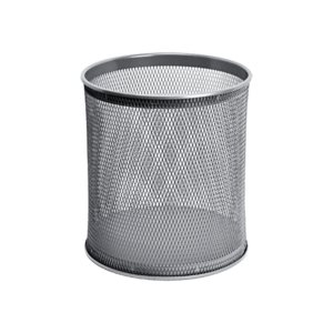 Sanela - Odpadkový kôš guľatý, šedý, 21 l vyobraziť