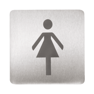 Sanela - Piktogram - WC ženy vyobraziť