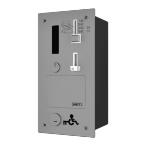 Sanela - Zabudovaný mincový automat dverného zámku, GSM, eurozámek, 24 V DC vyobraziť