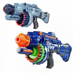 Detská pištoľ so svetlom a zvukom, 2 farby, modrá vyobraziť