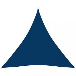 Tieniaca plachta trojuholníková 4 x 5 x 5 m oxfordská látka Dekorhome Modrá vyobraziť