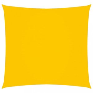 Tieniaca plachta štvorcová oxfordská látka 2, 5 x 2, 5 m Dekorhome Žltá vyobraziť