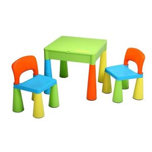 New Baby Detská sada stolčeka a stoličiek 3 ks, farebná vyobraziť