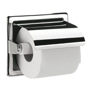 Emco System 2 - Držiak toaletného papiera s krytom, chróm 350000001 vyobraziť