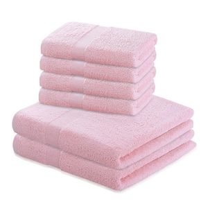 Sada růžových ručníků DecoKing MARINA vyobraziť