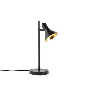 Moderná stolná lampa čierna so zlatým 1-svetlom - Magno vyobraziť