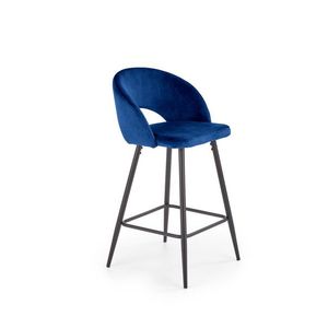 Barová stolička H-96 Halmar Modrá vyobraziť