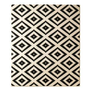 Krémovo-čierny koberec Hanse Home Hamla Diamond, 80 × 150 cm vyobraziť