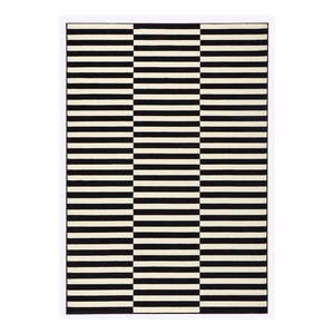 Čierno-biely koberec Hanse Home Gloria Panel, 200 x 290 cm vyobraziť