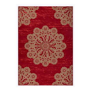 Červený koberec Hanse Home Gloria Lace, 160 x 230 cm vyobraziť