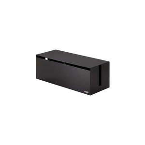 Čierno-hnedý box na nabíjačky YAMAZAKI Web Cable Box vyobraziť