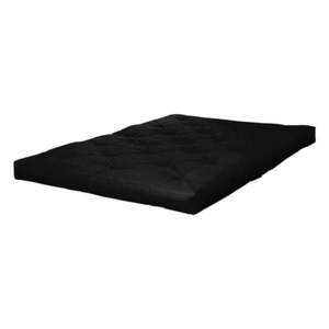 Čierny stredne tvrdý futónový matrac 180x200 cm Comfort Black – Karup Design vyobraziť