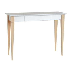Biely pracovný stôl Ragaba Mimo, dĺžka 105 cm vyobraziť