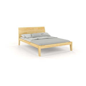 Dvojlôžková posteľ z borovicového dreva 160x200 cm v prírodnej farbe Agava – Skandica vyobraziť