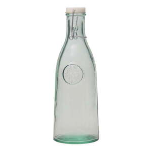 Fľaša s uzáverom z recyklovaného skla Ego Dekor Authentic, 1 l vyobraziť