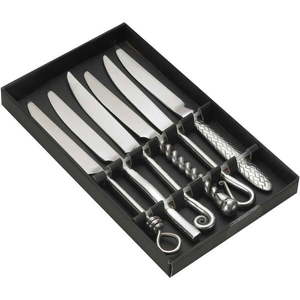 Sada 6 nožov z antikoro ocele v darčekovom balení Jean Dubost Forged vyobraziť