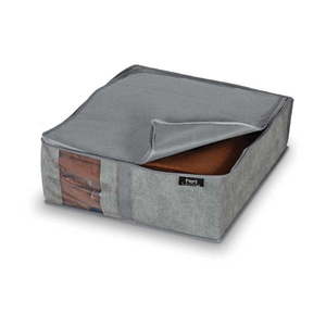 Sivý úložný box Domopak Stone, 45 x 40 cm vyobraziť