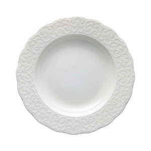 Biely hlboký porcelánový tanier ø 22 cm Gran Gala – Brandani vyobraziť