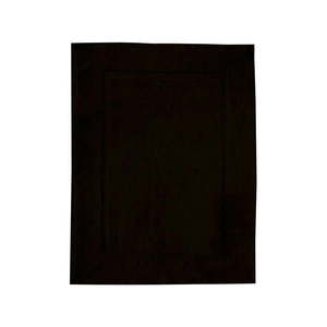 Čierna bavlnená kúpeľňová predložka Wenko, 50 × 70 cm vyobraziť