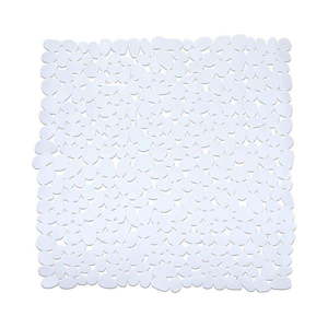 Biela protišmyková kúpeľňová podložka Wenko Paradise, 54 × 54 cm vyobraziť