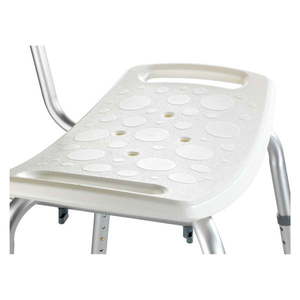 Sedacia stolička s operadlom do sprchy Wenko Stool With Back, 54 × 49 cm vyobraziť