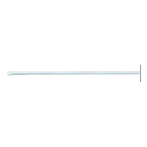 Biela tyč na sprchový záves s nastaviteľnou dĺžkou InterDesign, 198 - 275 cm vyobraziť