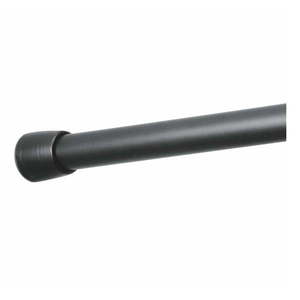Čierna tyč na sprchový záves s nastaviteľnou dĺžkou InterDesign Cameo, 198 - 275 cm vyobraziť