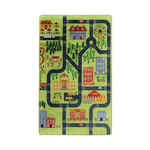 Detský koberec Green Small Town 140 × 190 cm vyobraziť