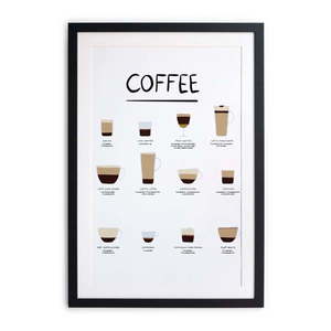 Plagát v ráme 30x40 cm Coffee - Really Nice Things vyobraziť