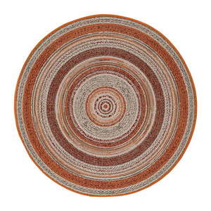 Oranžový vonkajší koberec Universal Verdi, ⌀ 120 cm vyobraziť