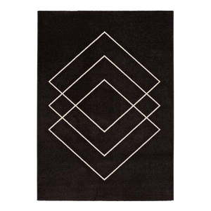 Čierny koberec Universal Breda, 110 x 57 cm vyobraziť